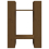 VidaXL (honey brown) vidaXL Solid Wood Pine Book Cabinet/Room Divider Storage Rack Multi Colours 4