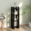 VidaXL (black) vidaXL Solid Wood Pine Book Cabinet/Room Divider Storage Shelf Multi Colours 7
