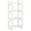 VidaXL (white) vidaXL Solid Wood Book Cabinet/Room Divider Book Shelf Bookcase Multi Colours 3