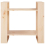 VidaXL (brown) vidaXL Solid Wood Pine Book Cabinet/Room Divider Storage Shelf Multi Colours 4