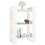 VidaXL (white) vidaXL Solid Wood Pine Book Cabinet/Room Divider Storage Rack Multi Colours 6