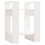 VidaXL (white) vidaXL Solid Wood Pine Book Cabinet/Room Divider Storage Rack Multi Colours 3