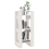 VidaXL (white) vidaXL Solid Wood Pine Book Cabinet/Room Divider Storage Shelf Multi Colours 6