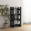 VidaXL (black) vidaXL Solid Wood Book Cabinet/Room Divider Book Shelf Bookcase Multi Colours 7