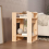 VidaXL (brown) vidaXL Solid Wood Pine Book Cabinet/Room Divider Storage Rack Multi Colours 7