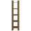 VidaXL (honey brown) vidaXL Solid Wood Pine Book Cabinet/Room Divider Storage Rack Multi Colours 6