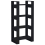VidaXL (black) vidaXL Solid Wood Book Cabinet/Room Divider Book Shelf Bookcase Multi Colours 3