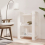 VidaXL (white) vidaXL Solid Wood Pine Book Cabinet/Room Divider Storage Rack Multi Colours 7