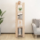 VidaXL (brown) vidaXL Solid Wood Pine Book Cabinet/Room Divider Storage Rack Multi Colours 4