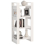 VidaXL (white) vidaXL Solid Wood Book Cabinet/Room Divider Book Shelf Bookcase Multi Colours 6