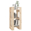 VidaXL (brown) vidaXL Solid Wood Pine Book Cabinet/Room Divider Storage Shelf Multi Colours 6