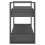 VidaXL (grey) vidaXL Solid Wood Pine Book Cabinet/Room Divider Bookcase Rack Multi Colours 7