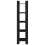 VidaXL (black) vidaXL Solid Wood Pine Book Cabinet/Room Divider Storage Rack Multi Colours 6