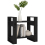 VidaXL (black) vidaXL Solid Wood Pine Book Cabinet/Room Divider Storage Shelf Multi Colours 6