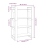 VidaXL (grey) vidaXL Solid Wood Pine Book Cabinet/Room Divider Rack Book Shelf Multi Colours 5
