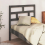 VidaXL (grey, 81 x 4 x 100 cm) vidaXL Bed Headboard Bedroom Bed Header Decorative Headboard Solid Wood Pine 4