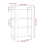 VidaXL (black) vidaXL Solid Wood Pine Book Cabinet/Room Divider Rack Book Shelf Multi Colours 5