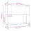 VidaXL (grey) vidaXL Solid Wood Pine Book Cabinet/Room Divider Rack Book Shelf Multi Colours 9