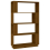 VidaXL (honey brown) vidaXL Solid Wood Pine Book Cabinet/Room Divider Storage Rack Multi Colours 3