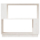 VidaXL (white) vidaXL Solid Wood Pine Book Cabinet/Room Divider Rack Book Shelf Multi Colours 6