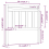 VidaXL (grey, 81 x 4 x 100 cm) vidaXL Bed Headboard Home Bedroom Decorative Bed Header Panel Solid Wood Pine 6