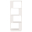 VidaXL (white) vidaXL Solid Wood Pine Book Cabinet/Room Divider Rack Book Stand Multi Colours 6