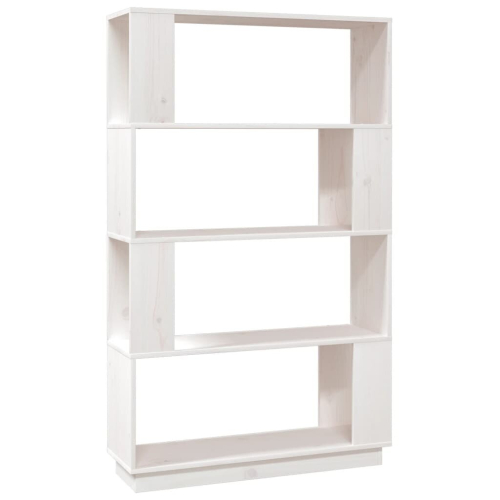 VidaXL (white) vidaXL Solid Wood Pine Book Cabinet/Room Divider Storage Rack Multi Colours 2
