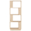 VidaXL (brown) vidaXL Solid Wood Pine Book Cabinet/Room Divider Rack Book Stand Multi Colours 6