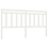 VidaXL (white, 186 x 4 x 100 cm) vidaXL Bed Headboard Home Bedroom Decorative Bed Header Panel Solid Wood Pine 3