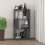 VidaXL (grey) vidaXL Solid Wood Pine Book Cabinet/Room Divider Rack Book Stand Multi Colours 4