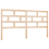 VidaXL (brown, 206 x 4 x 100 cm) vidaXL Bed Headboard Bedroom Bed Header Decorative Headboard Solid Wood Pine 3