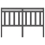 VidaXL (grey, 156 x 4 x 100 cm) vidaXL Bed Headboard Home Bedroom Decorative Bed Header Panel Solid Wood Pine 4