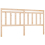 VidaXL (brown, 186 x 4 x 100 cm) vidaXL Bed Headboard Home Bedroom Decorative Bed Header Panel Solid Wood Pine 3