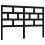 VidaXL (black, 166 x 4 x 100 cm) vidaXL Bed Headboard Bedroom Bed Header Decorative Headboard Solid Wood Pine 3