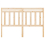 VidaXL (brown, 156 x 4 x 100 cm) vidaXL Bed Headboard Home Bedroom Decorative Bed Header Panel Solid Wood Pine 4