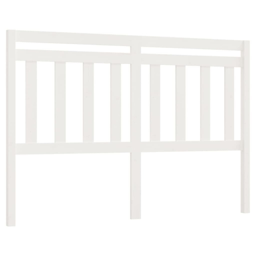 VidaXL (white, 166 x 4 x 100 cm) vidaXL Bed Headboard Home Bedroom Decorative Bed Header Panel Solid Wood Pine 2