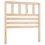 VidaXL (brown, 81 x 4 x 100 cm) vidaXL Bed Headboard Bedroom Bed Header Decorative Headboard Solid Wood Pine 3