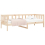 VidaXL (brown) vidaXL Solid Pinewood Pull-out Day Bed Wooden Sleepover Sofa Bed Multi Colours 3