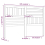 VidaXL (white, 126 x 4 x 100 cm) vidaXL Bed Headboard Bedroom Bed Header Decorative Headboard Solid Wood Pine 7