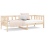 VidaXL (brown) vidaXL Solid Pinewood Pull-out Day Bed Wooden Sleepover Sofa Bed Multi Colours 5