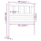 VidaXL (grey, 106 x 4 x 100 cm) vidaXL Bed Headboard Bedroom Bed Header Decorative Headboard Solid Wood Pine 6