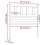 VidaXL (grey, 96 x 4 x 100 cm) vidaXL Bed Headboard Bedroom Bed Header Decorative Headboard Solid Wood Pine 5