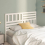 VidaXL (white, 166 x 4 x 100 cm) vidaXL Bed Headboard Bedroom Bed Header Decorative Headboard Solid Wood Pine 4
