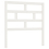 VidaXL (white, 81 x 4 x 100 cm) vidaXL Bed Headboard Bedroom Bed Header Decorative Headboard Solid Wood Pine 3