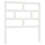VidaXL (white, 96 x 4 x 100 cm) vidaXL Bed Headboard Bedroom Bed Header Decorative Headboard Solid Wood Pine 3