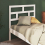 VidaXL (white, 81 x 4 x 100 cm) vidaXL Bed Headboard Bedroom Bed Header Decorative Headboard Solid Wood Pine 4