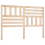 VidaXL (brown, 146 x 4 x 100 cm) vidaXL Bed Headboard Bedroom Bed Header Decorative Headboard Solid Wood Pine 3