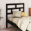 VidaXL (black, 96 x 4 x 100 cm) vidaXL Bed Headboard Bedroom Bed Header Decorative Headboard Solid Wood Pine 4