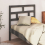 VidaXL (grey, 96 x 4 x 100 cm) vidaXL Bed Headboard Bedroom Bed Header Decorative Headboard Solid Wood Pine 4