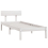 VidaXL (white, 75 x 190 cm) vidaXL Solid Wood Pine Bed Frame Wooden Platform Bedstead Multi Colours/Sizes 4